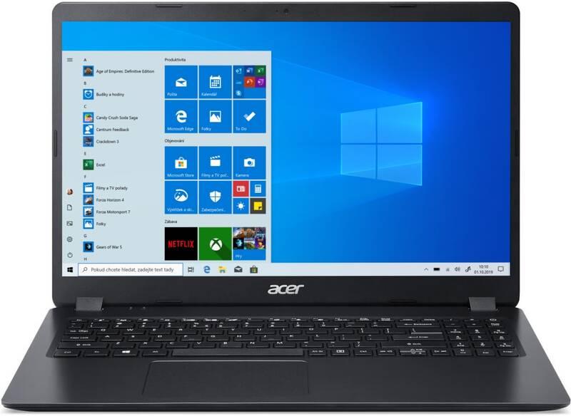 Notebook Acer Extensa 15 černý