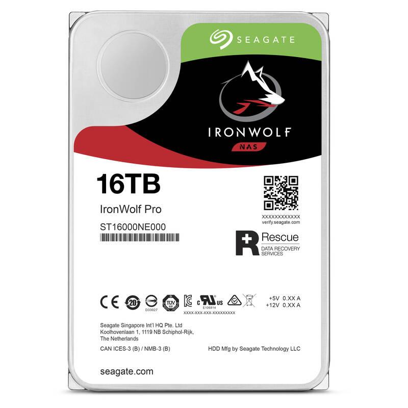 Pevný disk 3,5" Seagate IronWolf Pro 16TB