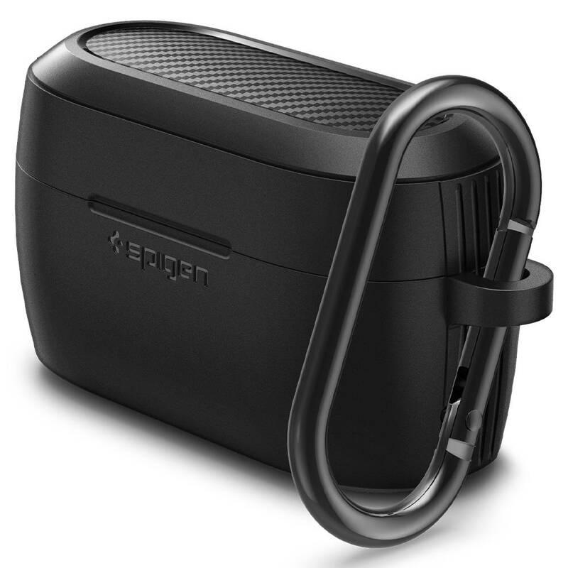 Pouzdro Spigen Rugged Armor pro Jabra Elite 75t Active černé