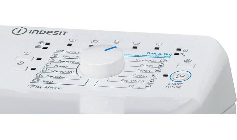 Pračka Indesit BTW S72200 EU N bílá