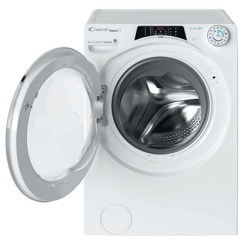 Pračka se sušičkou Candy RapidÓ ROW41494DWMCE-S bílá barva