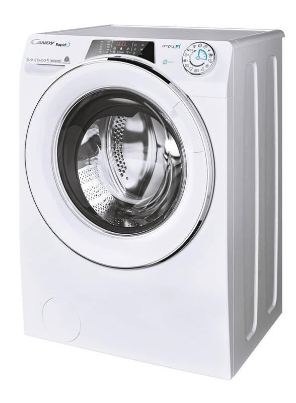 Pračka se sušičkou Candy RapidÓ ROW41494DWMCE-S bílá barva