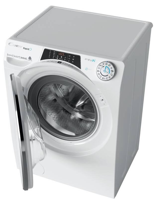 Pračka se sušičkou Candy RapidÓ ROW41494DWMCE-S bílá barva