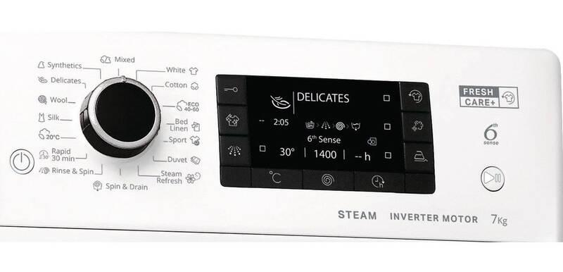 Pračka Whirlpool FreshCare FWSD 71283 BV EE N bílá