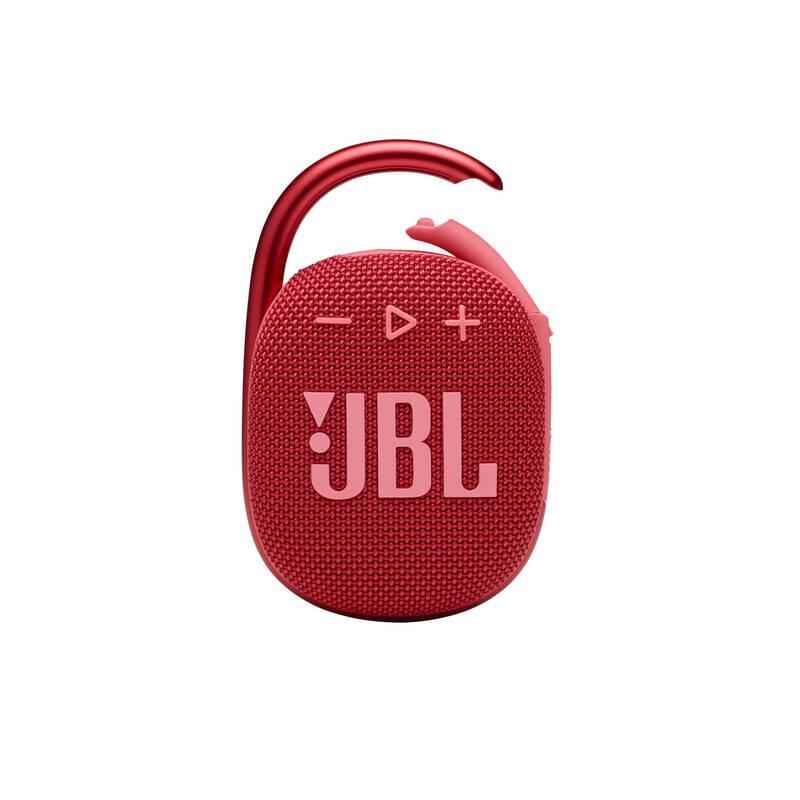 Přenosný reproduktor JBL CLIP 4 červený