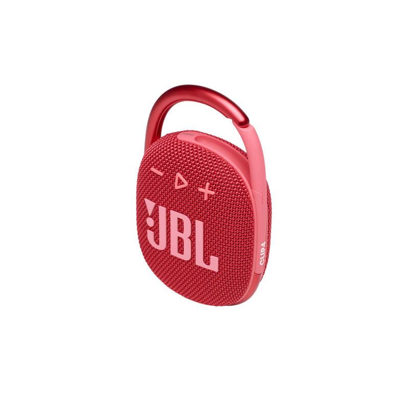 Přenosný reproduktor JBL CLIP 4 červený, Přenosný, reproduktor, JBL, CLIP, 4, červený