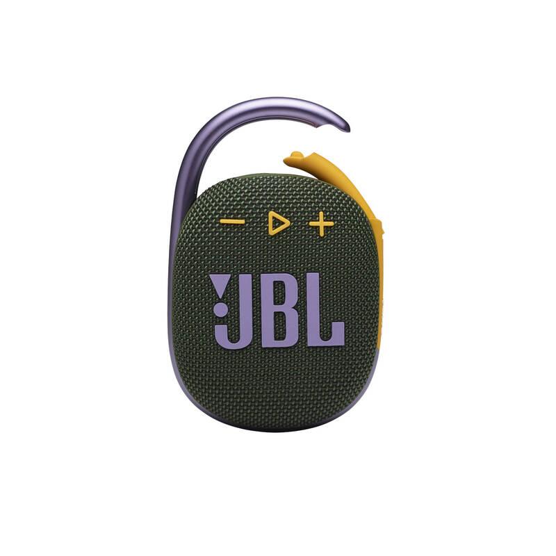 Přenosný reproduktor JBL CLIP 4 zelený, Přenosný, reproduktor, JBL, CLIP, 4, zelený