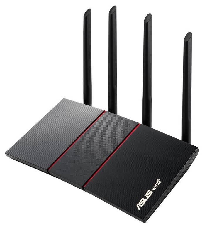 Router Asus RT-AX55 černá, Router, Asus, RT-AX55, černá