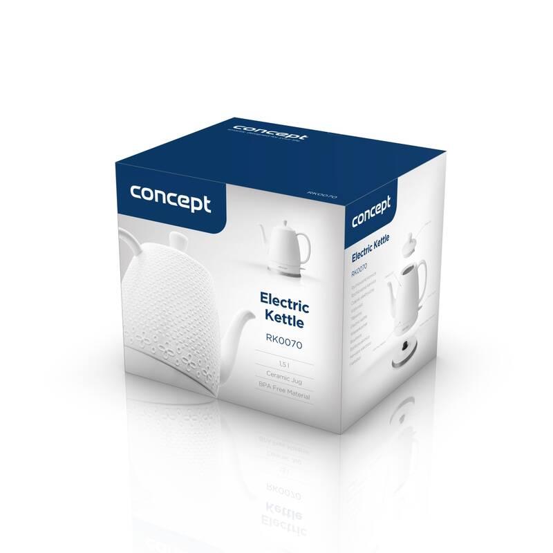 Rychlovarná konvice Concept RK0070 bílá