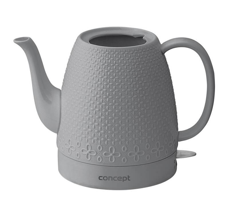 Rychlovarná konvice Concept RK0071 šedá