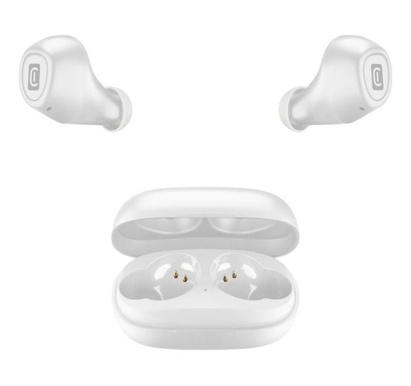 Sluchátka CellularLine Blink bílá