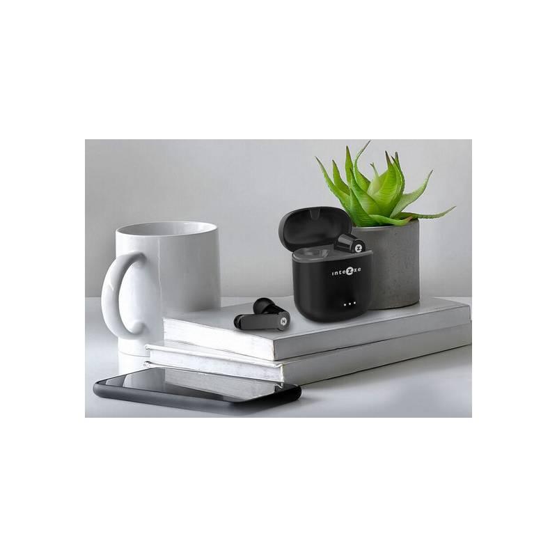 Sluchátka Intezze Ego BassFix černá