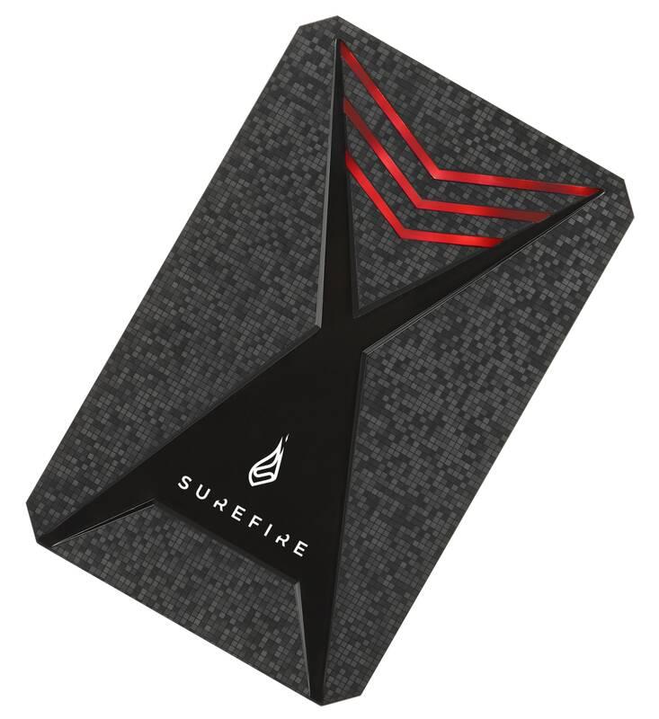 SSD externí SureFire GX3 Gaming SSD USB 3.2 Gen 1 512GB černý