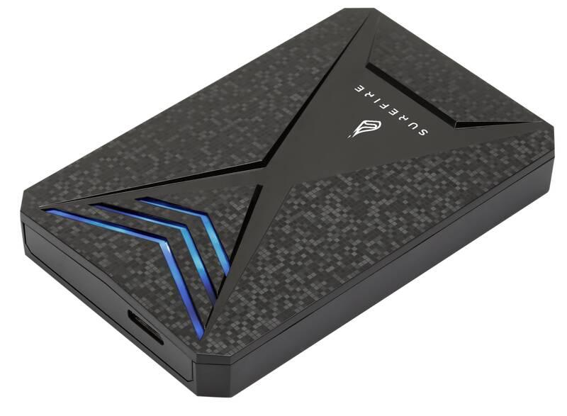 SSD externí SureFire GX3 Gaming SSD USB 3.2 Gen 1 512GB černý