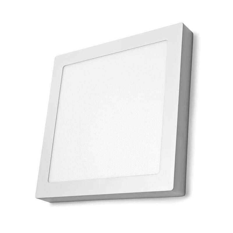 Stropní svítidlo Nedis WIFILAC30WT, Wi-Fi, 30 x 30cm, 18W, 1400lm, RGB, teplá studená bílá bílé