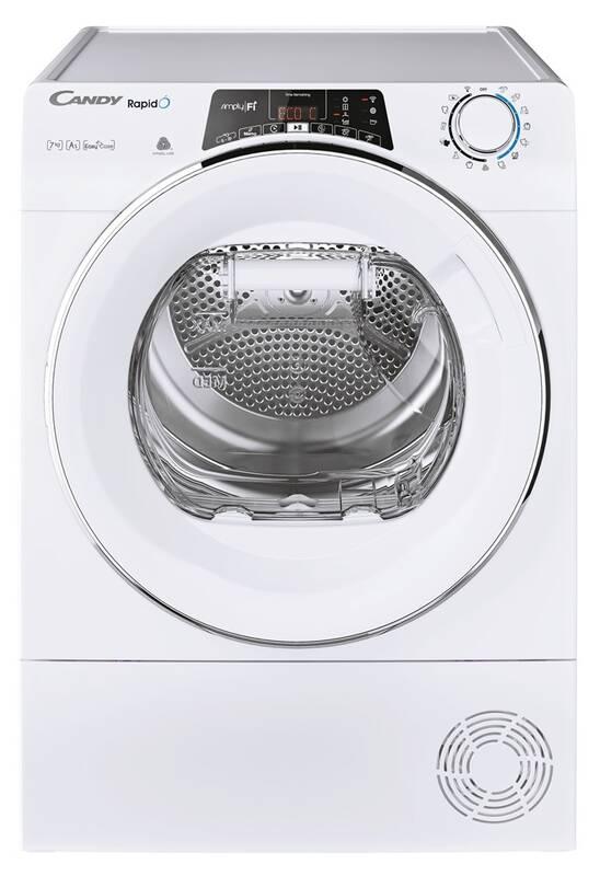 Sušička prádla Candy RapidÓ RO4 H7A2TCEX-S bílá