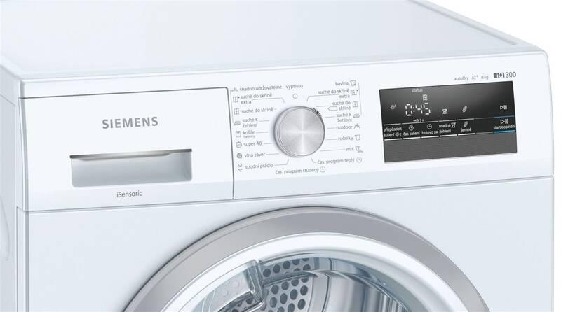 Sušička prádla Siemens iQ300 WT45H201CS bílá