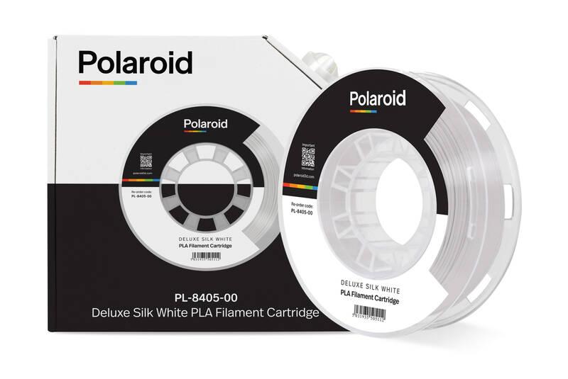 Tisková struna Polaroid Universal Deluxe PLA 250g 1.75mm bílá