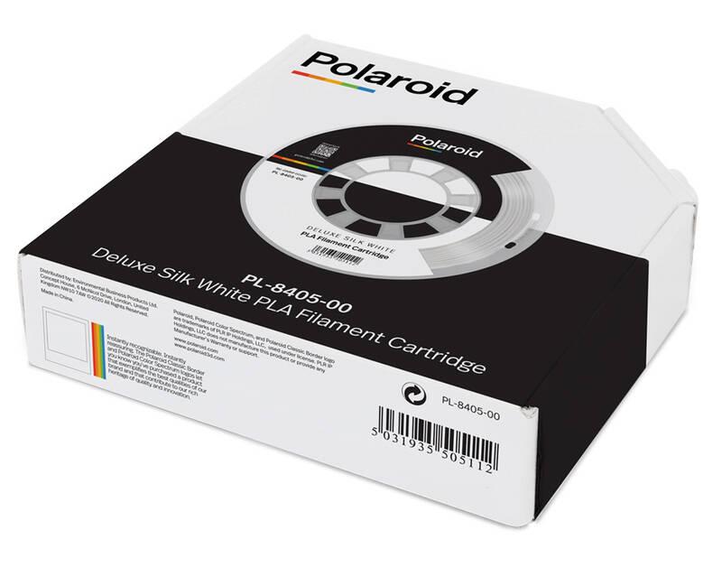 Tisková struna Polaroid Universal Deluxe PLA 250g 1.75mm bílá, Tisková, struna, Polaroid, Universal, Deluxe, PLA, 250g, 1.75mm, bílá
