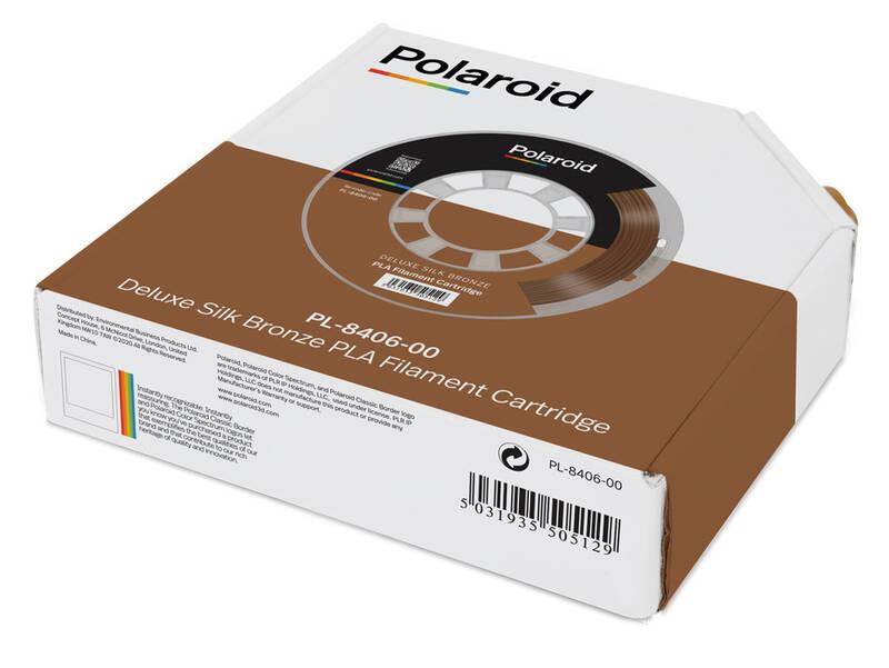 Tisková struna Polaroid Universal Deluxe PLA 250g 1.75mm bronzová
