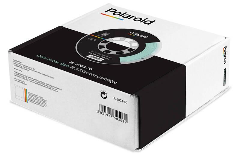 Tisková struna Polaroid Universal Premium PLA 1kg 1.75mm - zelená fosforová