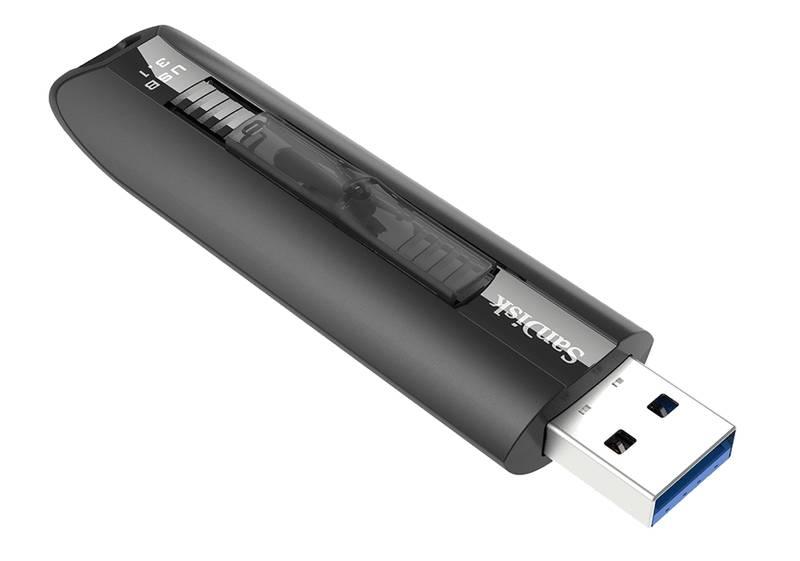 USB Flash Sandisk Cruzer Extreme Go 64GB černý