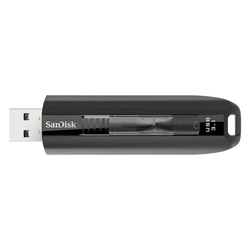 USB Flash Sandisk Cruzer Extreme Go 64GB černý