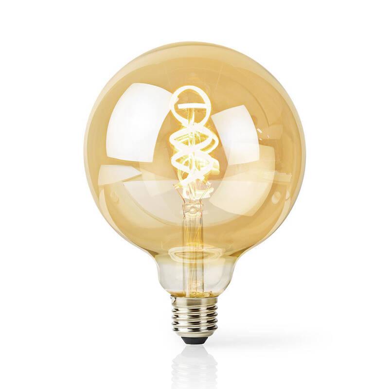 Žárovka LED Nedis Wi-Fi, 5.5W, 350lm, E27, teplá bílá studená bílá
