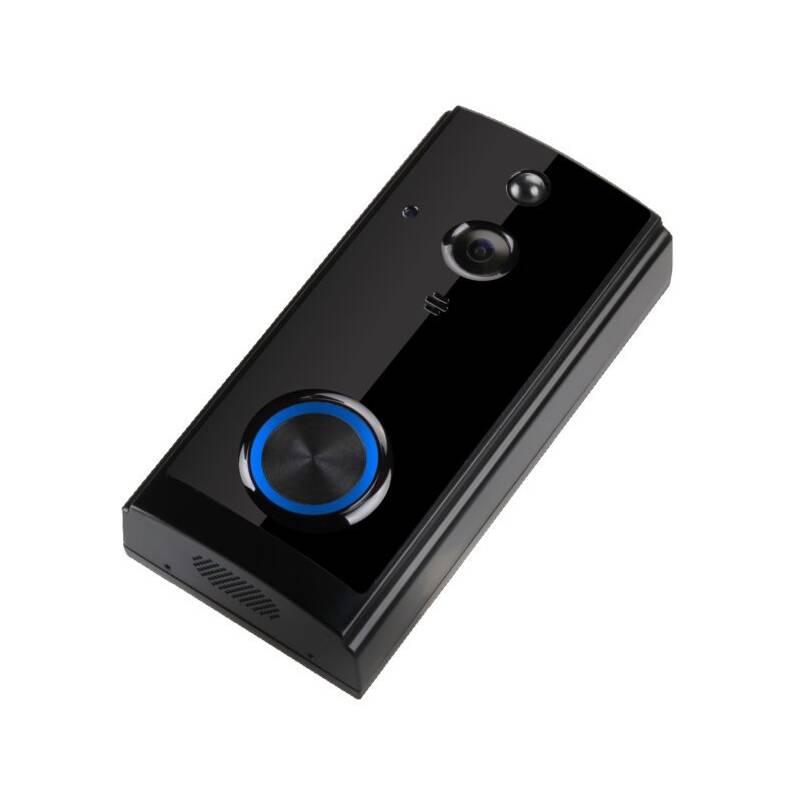 Zvonek bezdrátový IMMAX NEO LITE Smart Video zvonek, WiFi černý