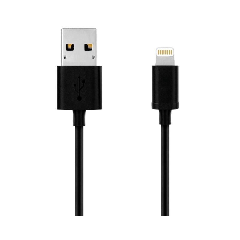 Adaptér do auta WG USB-C PD 20W Lightning kabel 1m černý