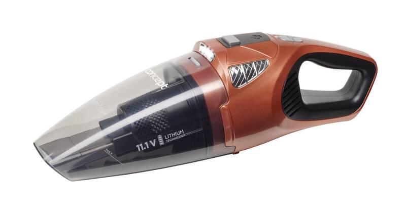 Akumulátorový vysavač Concept VP4360 šedý hnědý