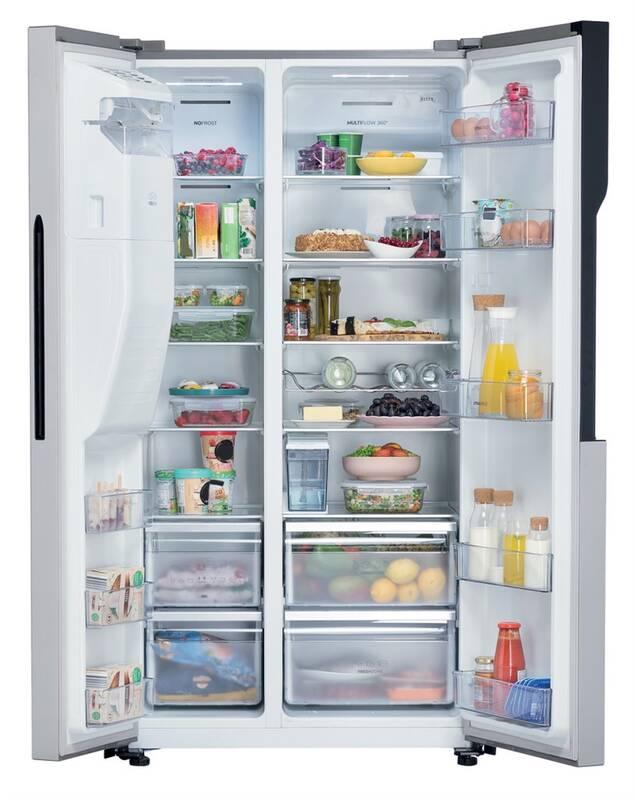 Americká lednice Gorenje NRS9181VX nerez