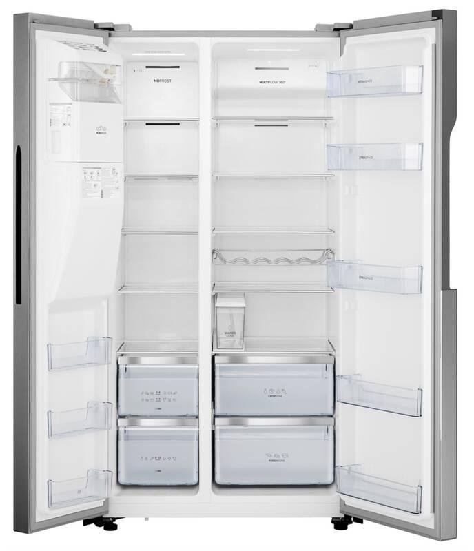 Americká lednice Gorenje NRS9181VX nerez