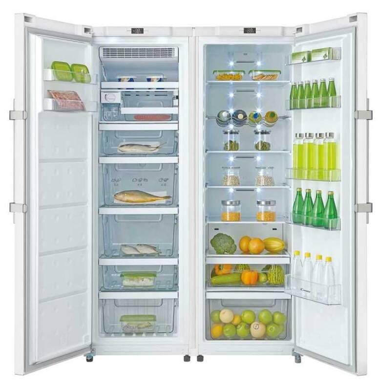 Chladnička Candy CLF 1864M N bílá