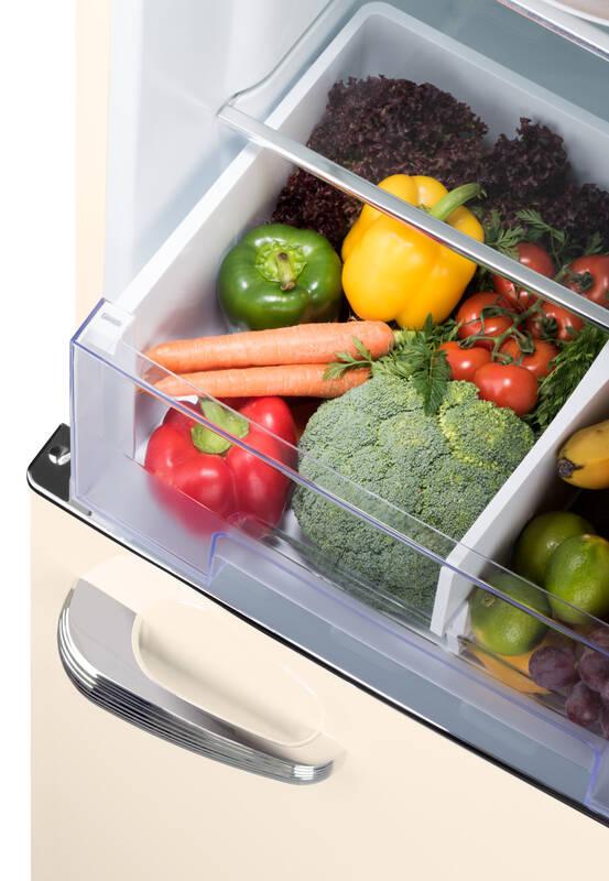 Chladnička s mrazničkou ETA Storio 253090040E béžová