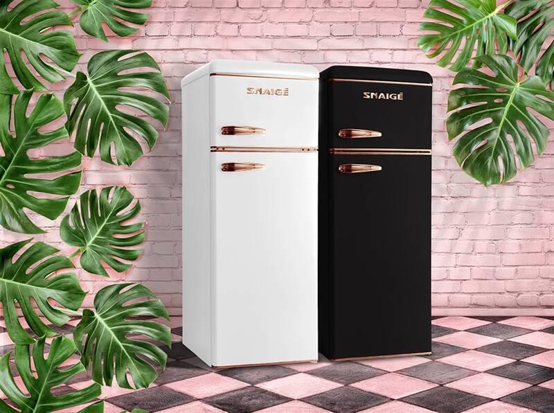 Chladnička Snaige Retro FR24SM-PRJC0E černá