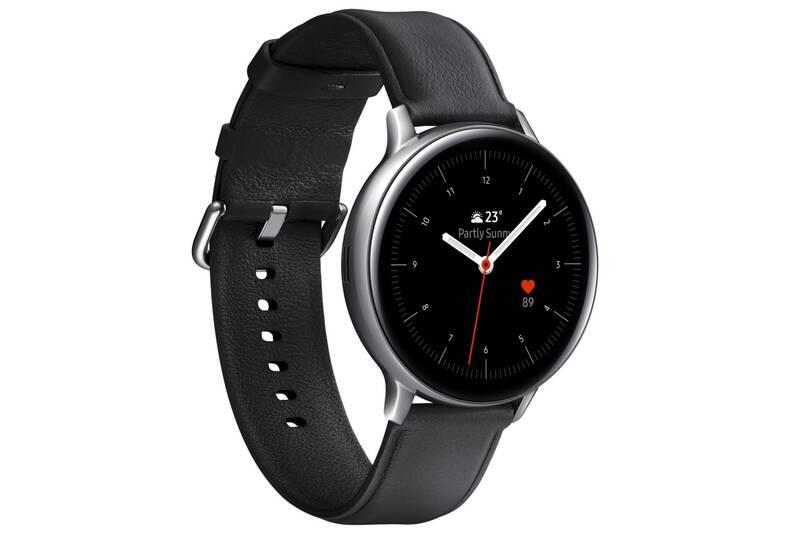 Chytré hodinky Samsung Galaxy Watch Active2 44mm LTE stříbrné, Chytré, hodinky, Samsung, Galaxy, Watch, Active2, 44mm, LTE, stříbrné