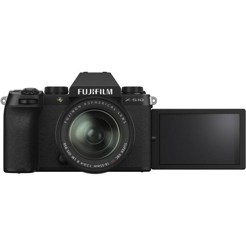 Digitální fotoaparát Fujifilm X-S10 18-55 mm černý