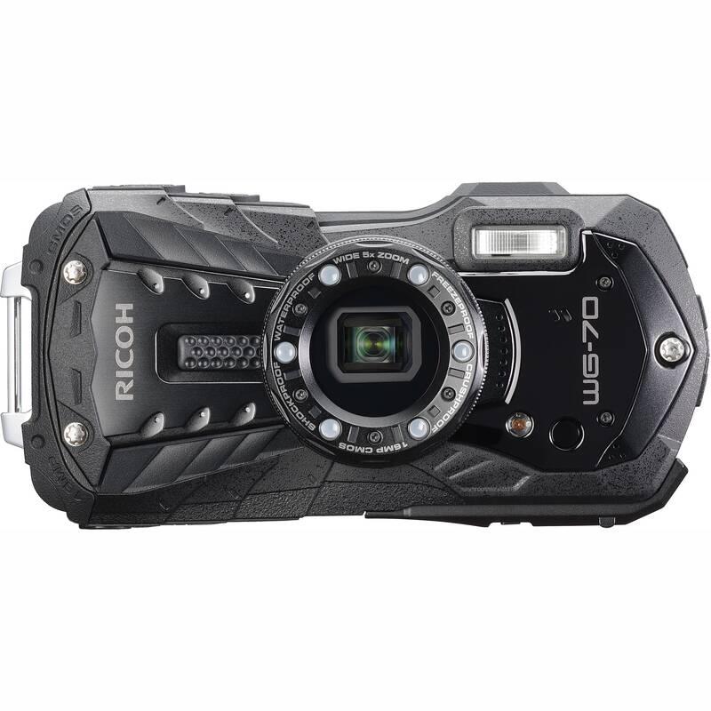 Digitální fotoaparát Ricoh WG70 černý, Digitální, fotoaparát, Ricoh, WG70, černý