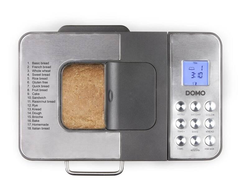 Domácí pekárna Domo B3971 nerez