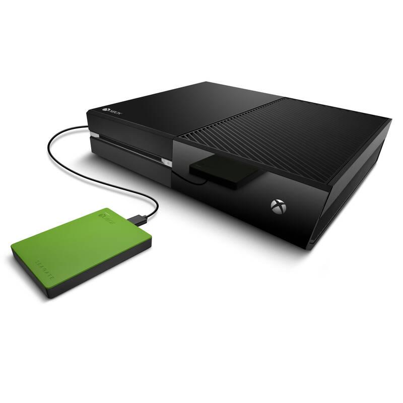Externí pevný disk 2,5" Seagate Game Drive for Xbox 4TB, USB 3.0 zelený