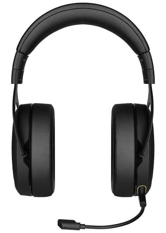 Headset Corsair HS70 Bluetooth černý, Headset, Corsair, HS70, Bluetooth, černý