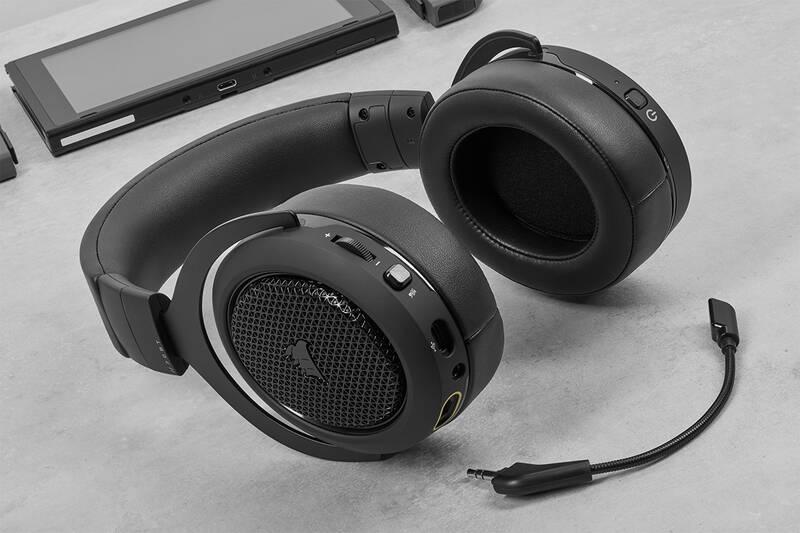 Headset Corsair HS70 Bluetooth černý