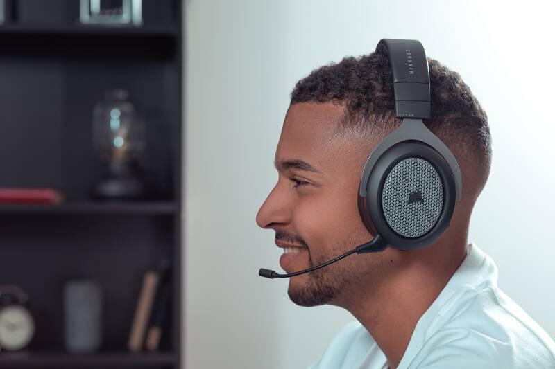 Headset Corsair HS75X Wireless pro Xbox černý
