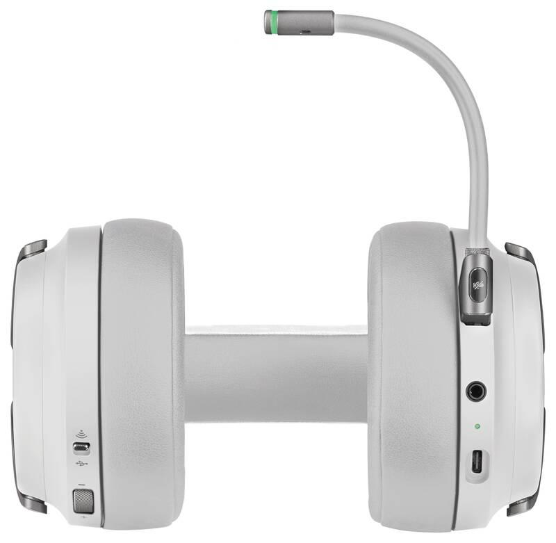 Headset Corsair Virtuoso RGB Wireless High-Fidelity bílý