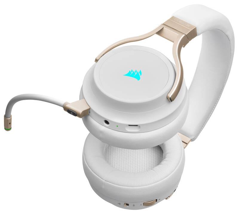 Headset Corsair Virtuoso Wireless - Pearl