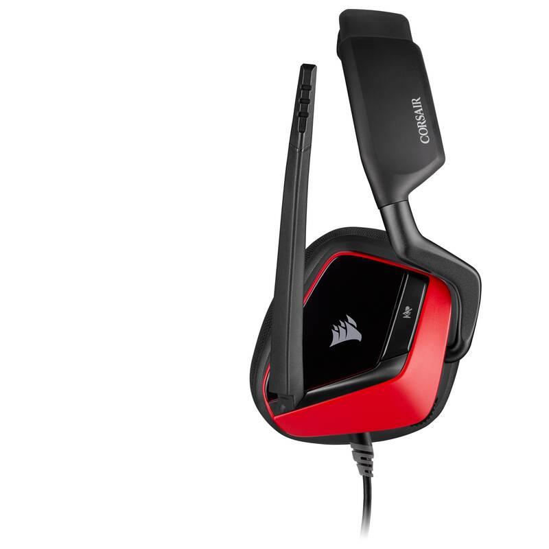 Headset Corsair Void Elite Surround černý červený