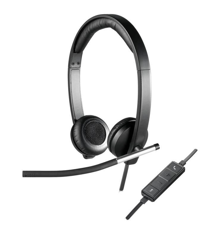 Headset Logitech H650e černý