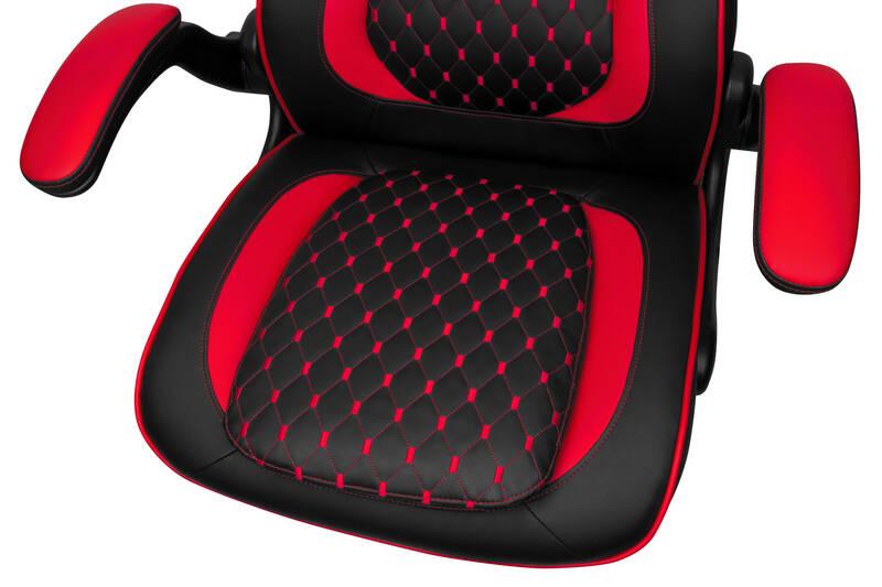 Herní židle Connect IT Matrix Pro černá červená, Herní, židle, Connect, IT, Matrix, Pro, černá, červená