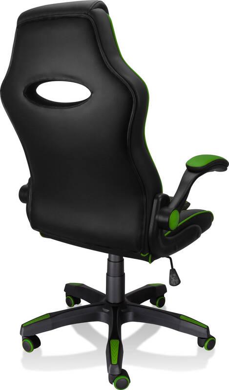 Herní židle Connect IT Matrix Pro černá zelená, Herní, židle, Connect, IT, Matrix, Pro, černá, zelená